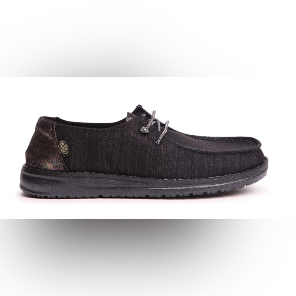 Like new Hey Dude Wendy Glitter sz 10
